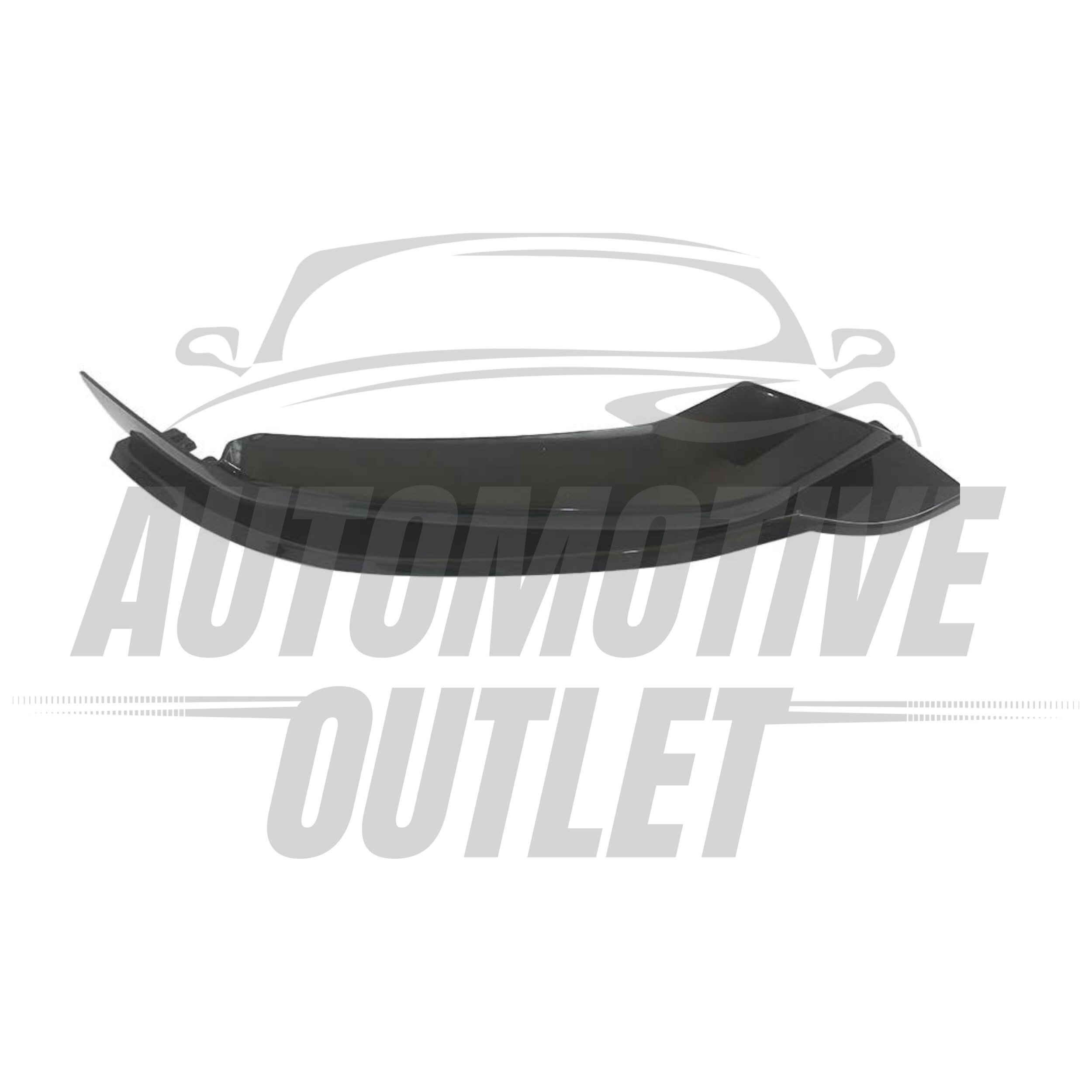 FRONT SPLITTER GLOSS BLACK FOR BMW 5 SERIES G30 G31 M5 SPORT STYLE 2016-2019 6