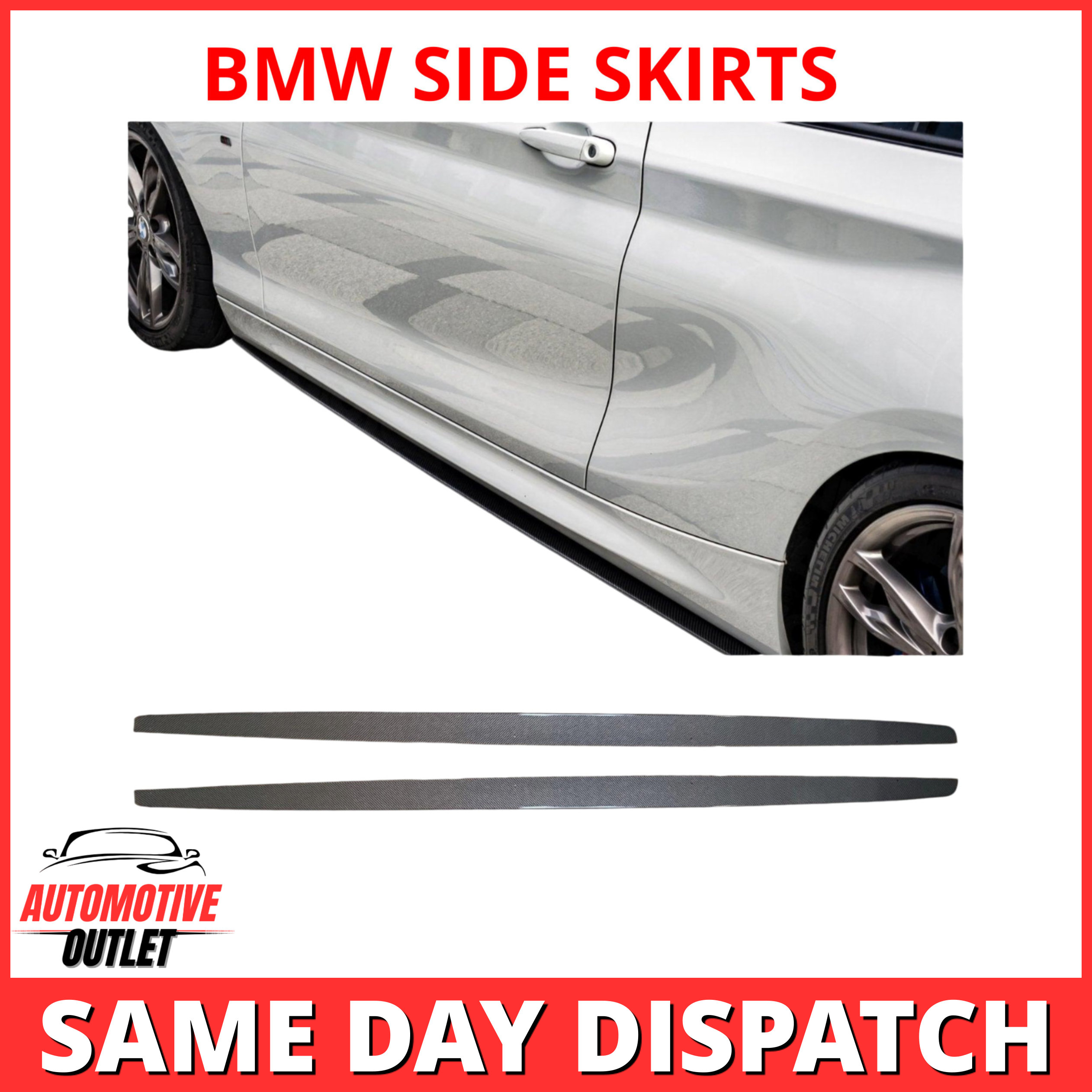 SIDE SKIRTS M PERFORMANCE SPORT STYLE CARBON FOR BMW 1 SERIES F20 F21