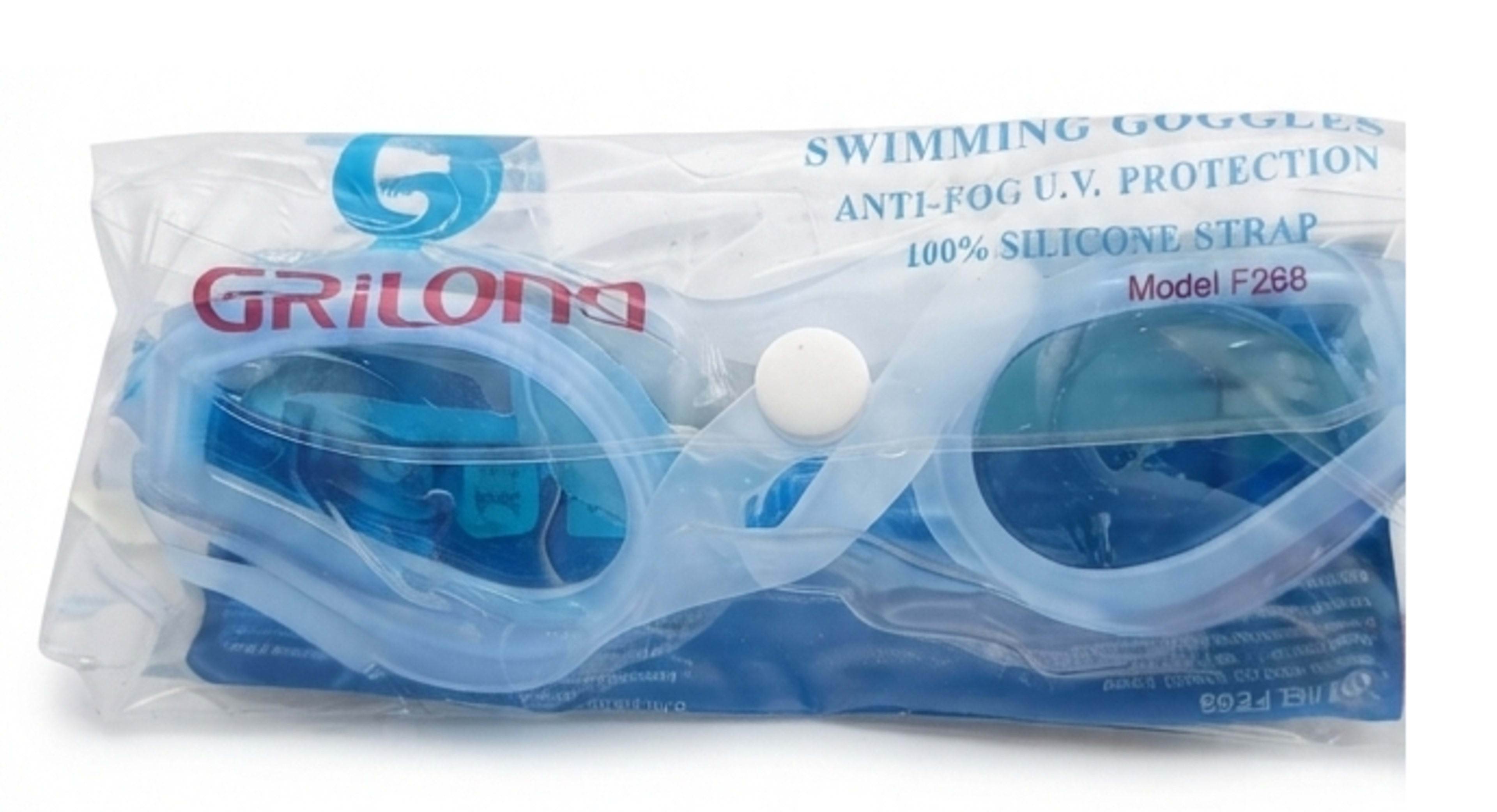 Grilong Professional Swimming Goggles – Anti-Fog, UV Protection, 100% Silicone