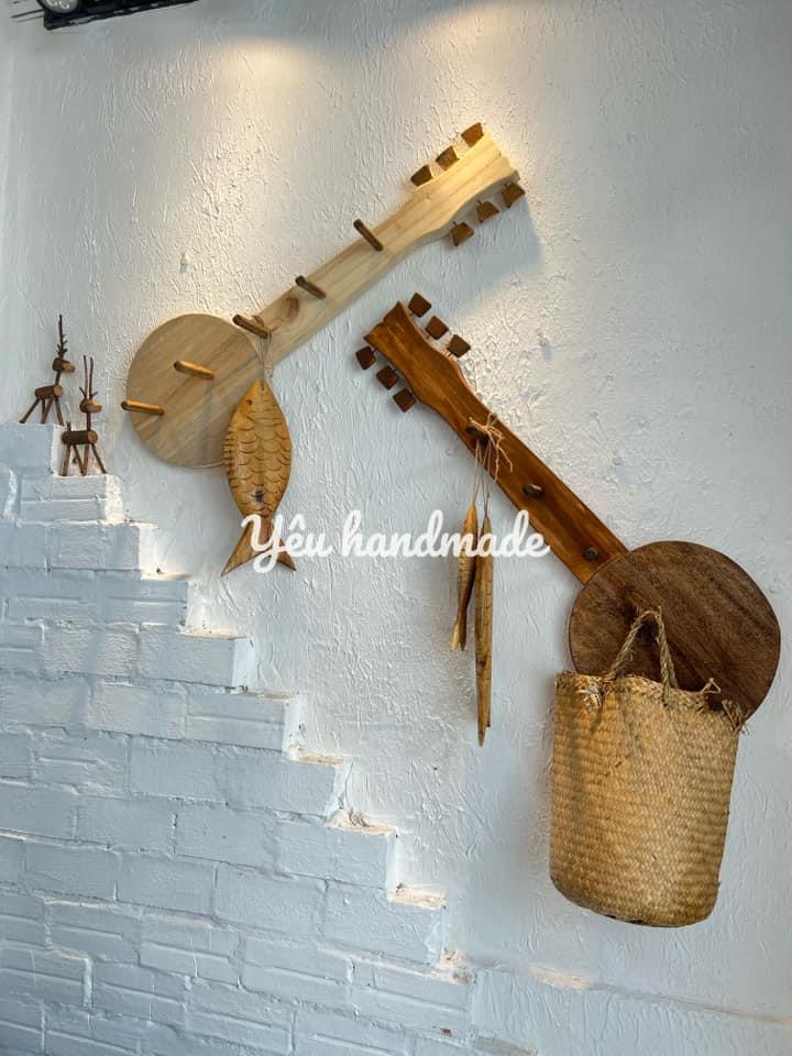 Đàn Gỗ Móc Treo Decor