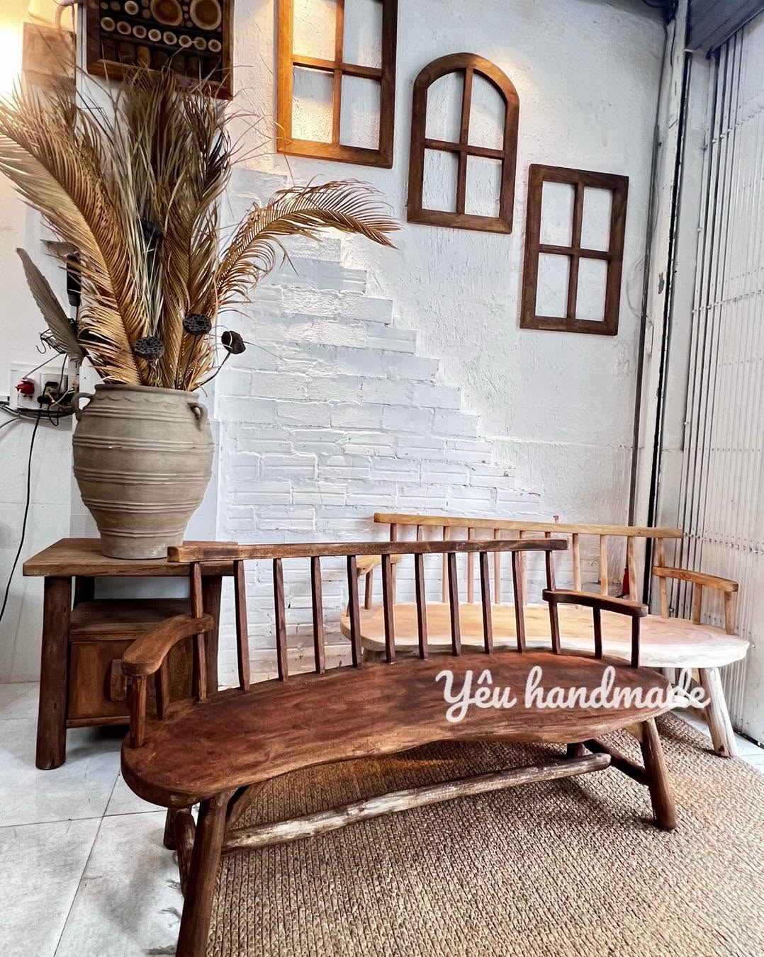 Ghế Bench Tựa Dọc Sofa