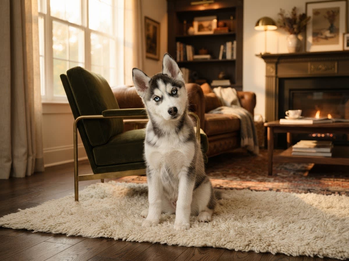 Husky Siberiano - camada disponible