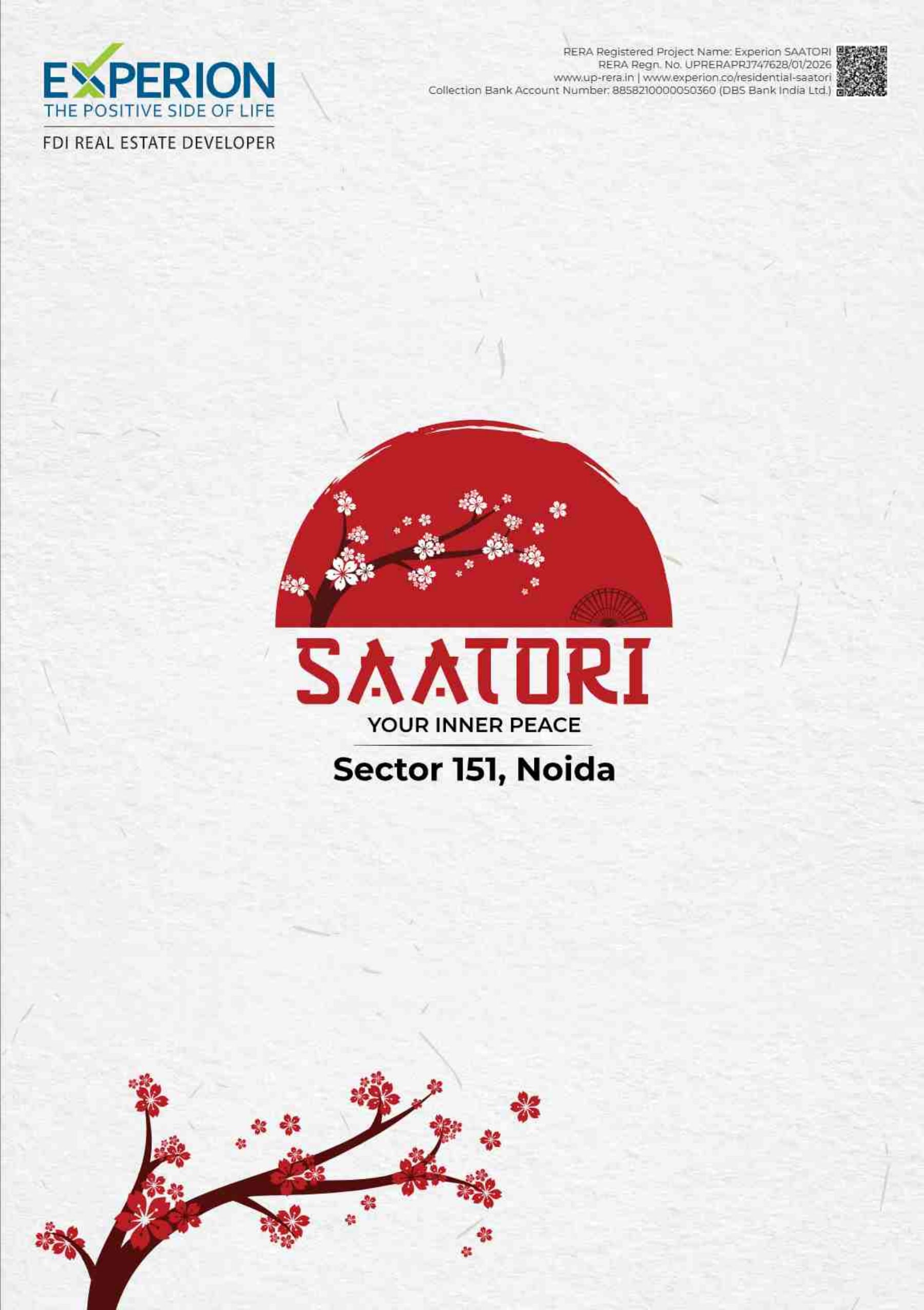 Experion Saatori brochure page 1 preview