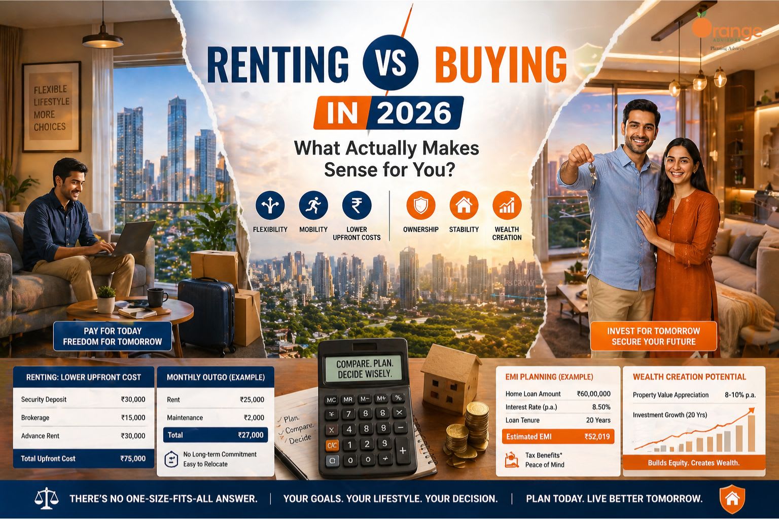Renting vs Buying a Home in India (2026): The Complete Guide to Making the Right Decision