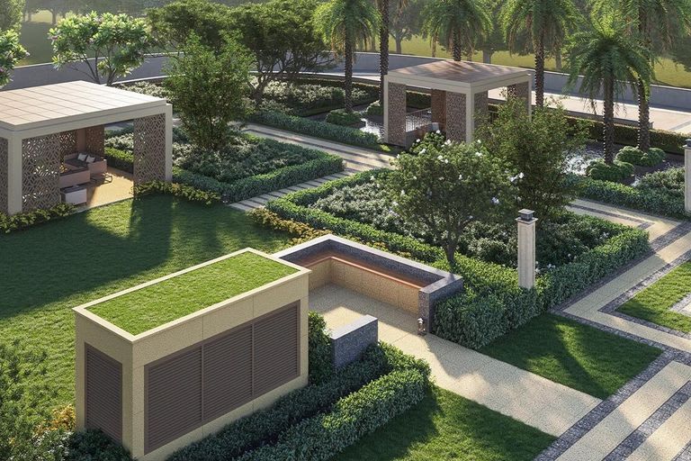 Godrej Majesty walking area