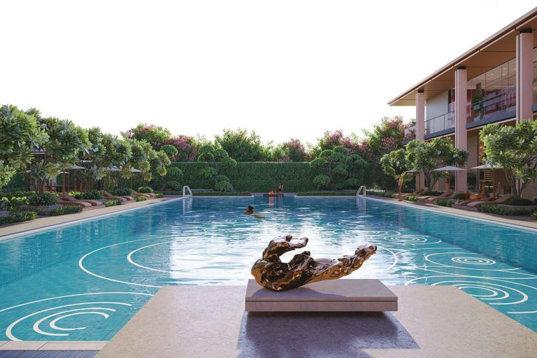 Experion Saatori swimming pool