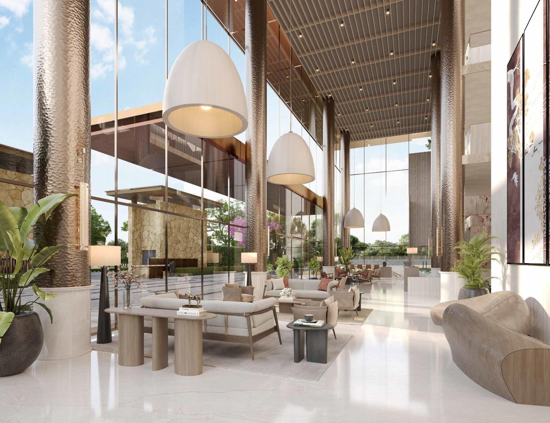 Experion Saatori waiting lounge