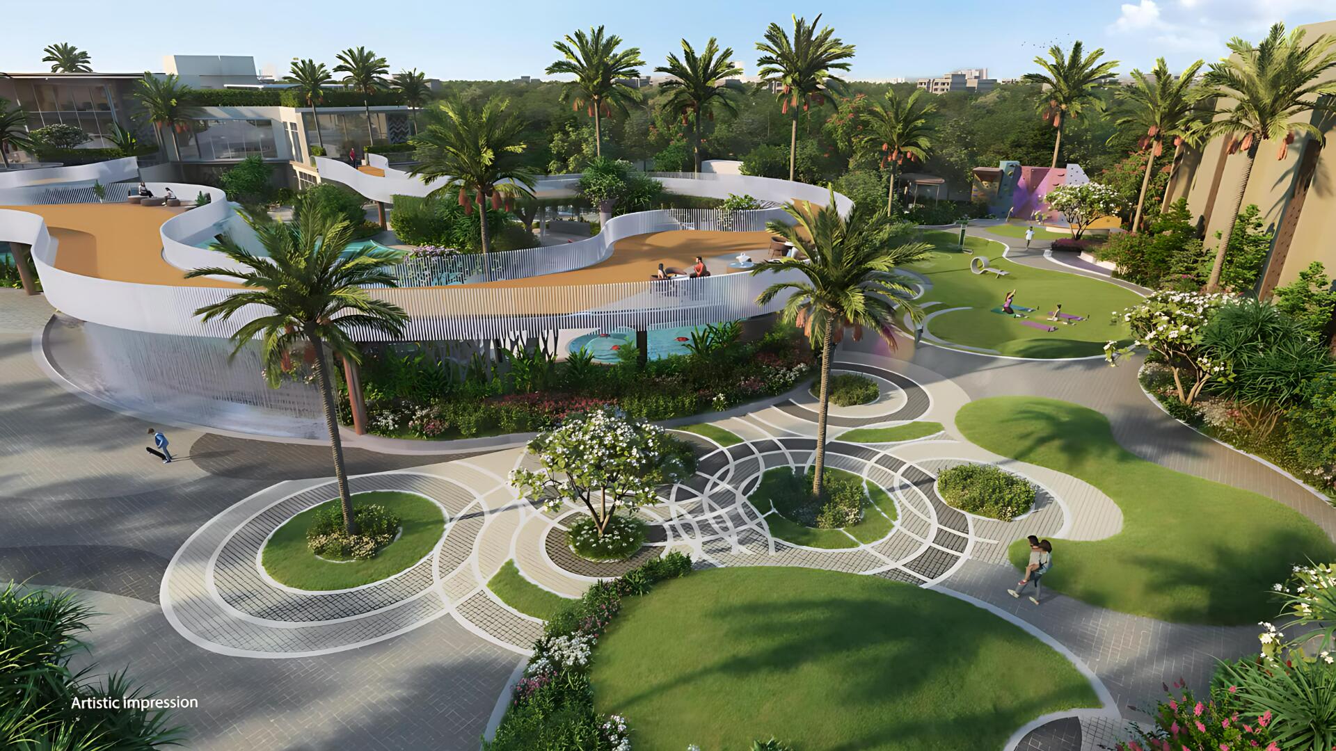 experion elements sector 45 noida garden