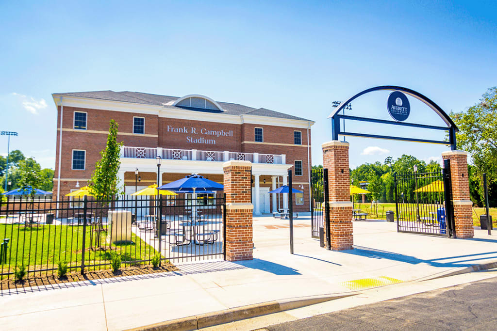 Frank R. Campbell Stadium view outside