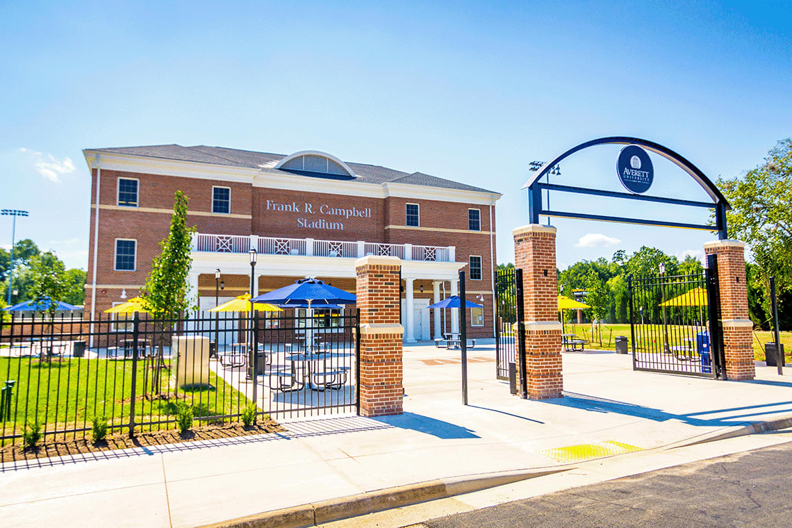 Frank R. Campbell Stadium view outside