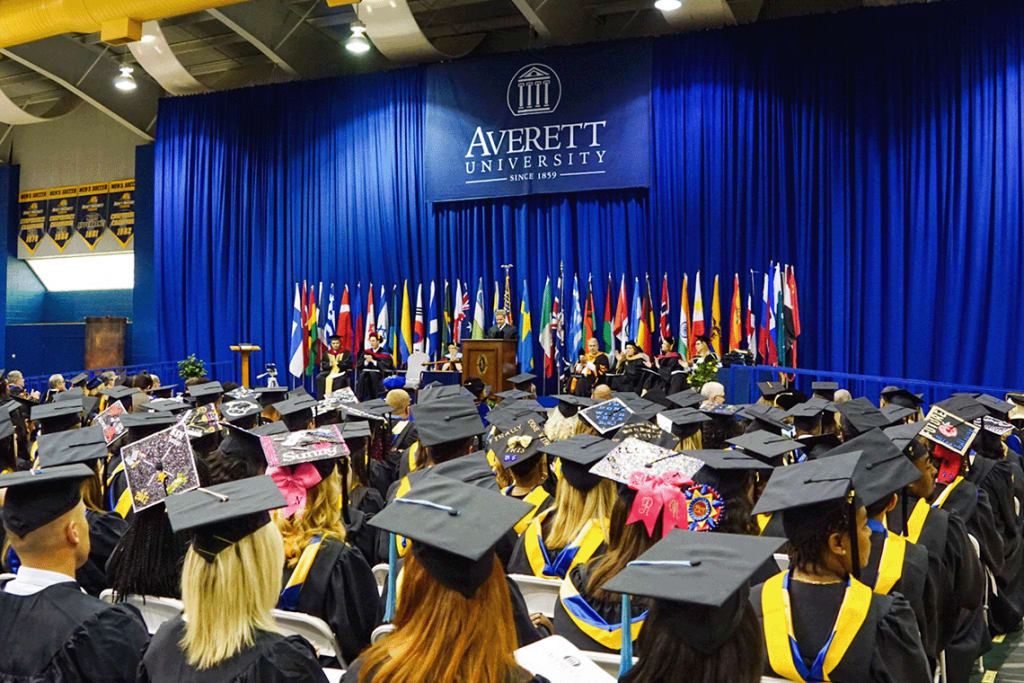 Averett University graduation ceremony