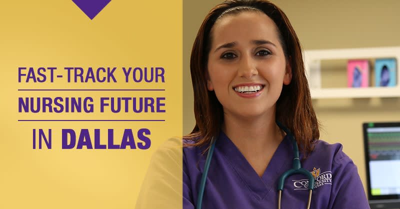 Fast-track your nursing future in Dallas - CTX nursing student