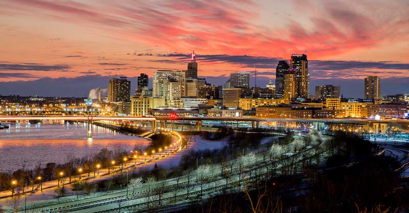 City Skyline of Minnesota