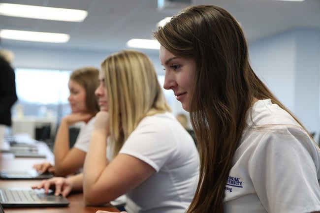 Madonna ABSN students in classroom