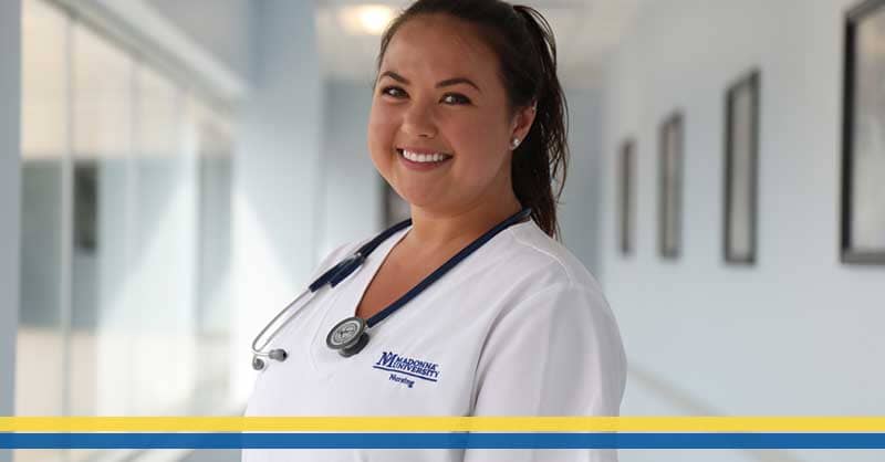 Madonna University ABSN student
