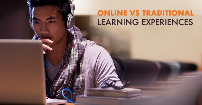 Online vs traditional learning experiences