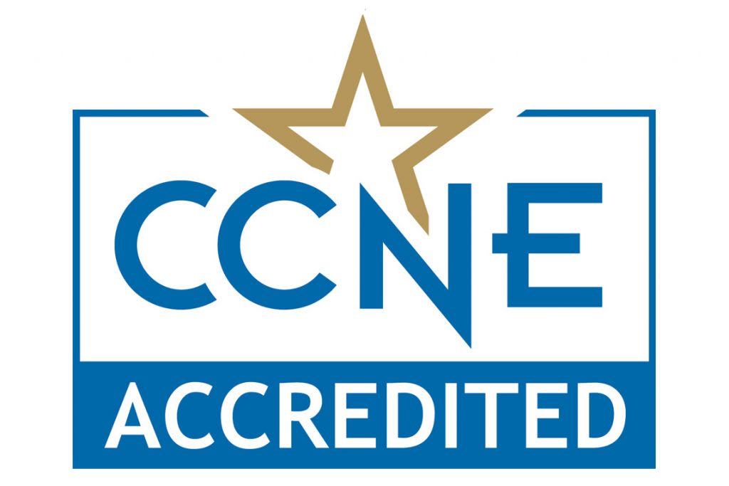 CCNE accreditation logo