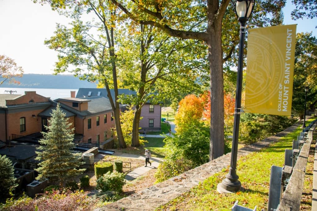 nature shot of CMSV campus