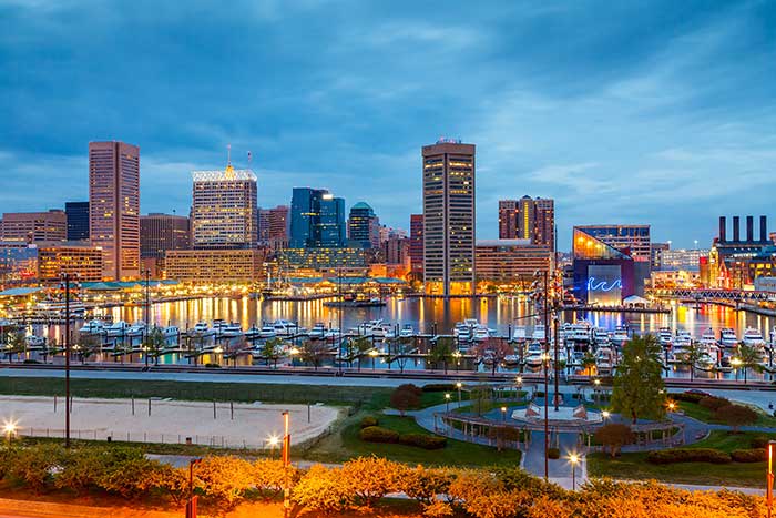 Baltimore skyline