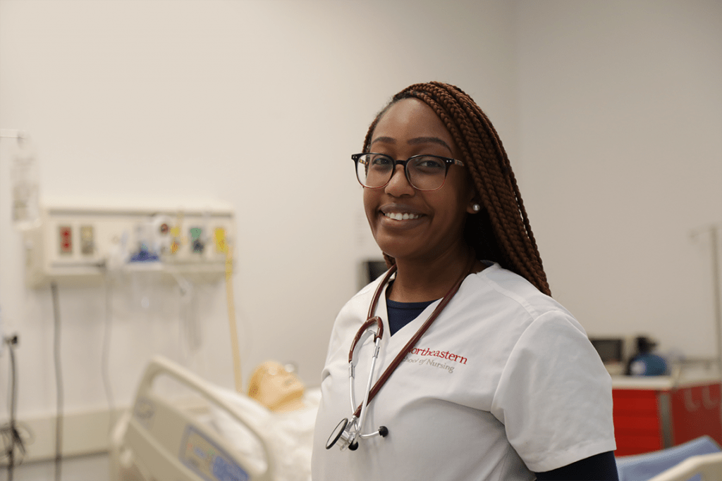 Northeastern ABSN student smiling