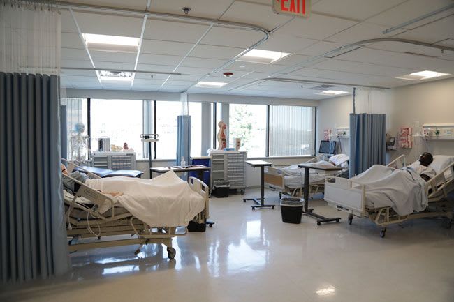 Northeastern nursing simulation lab