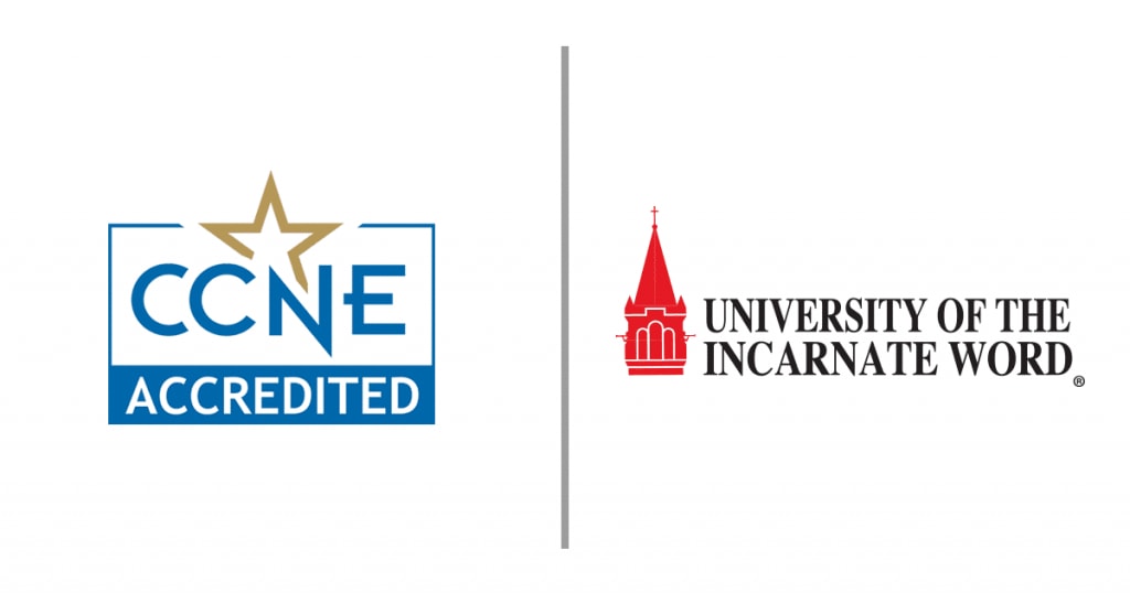 CCNE Accredited - University of the Incarnate Word logo