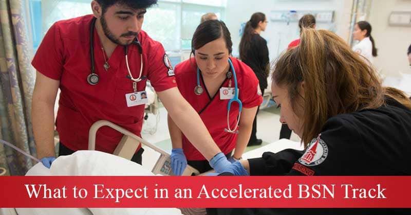 What to expect in an accelerated BSN track - UIW nursing students