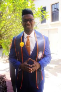 Evens Thimote is the 2017 recipient of Utica College ABSN Program's Excellence Award Utica ABSN graduate, Evens