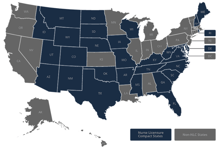 NLC state map