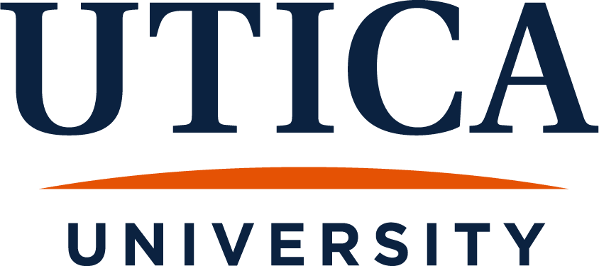 Utica University logo in header