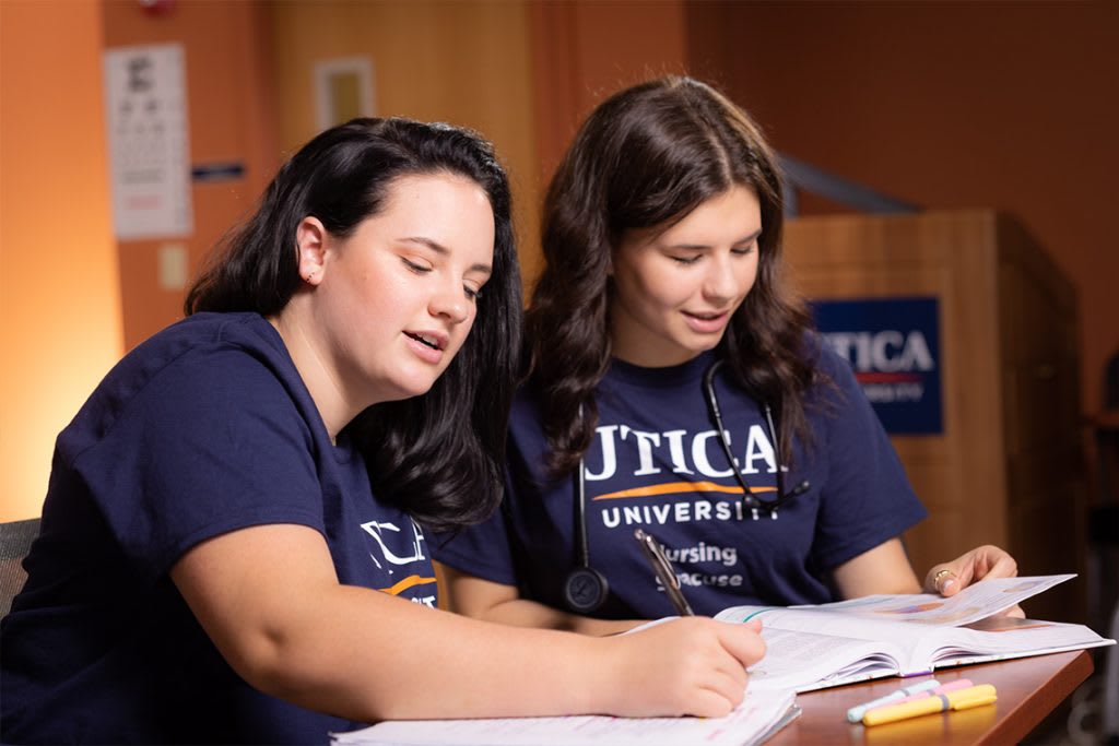 utica students studying