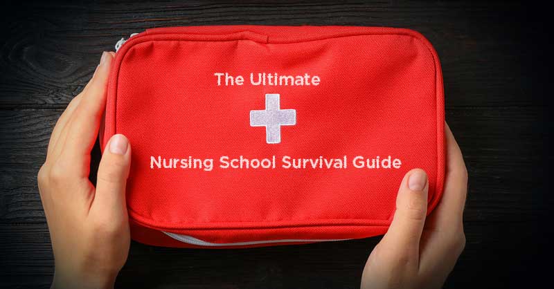 First aid bag: The Ultimate Nursing School Survival Guide