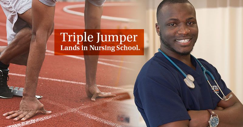 Utica ABSN Gives Athlete a Second Chance to Pursue a Career in Nursing - Triple Jumper lands in nursing school