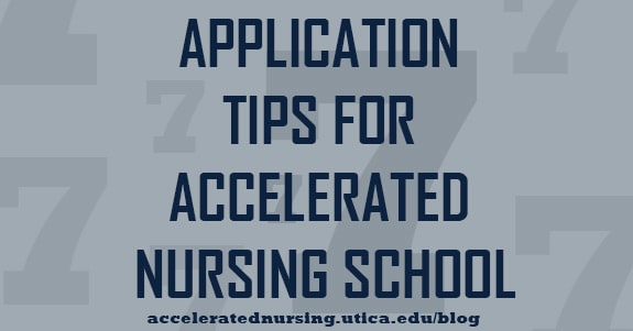 Application Tips for Accelerated Nursing School
