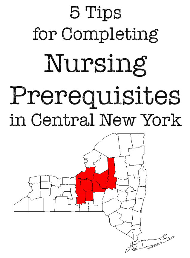 nursing prerequisites in central new york