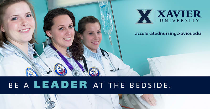 Standout with a Xavier Nursing Degree