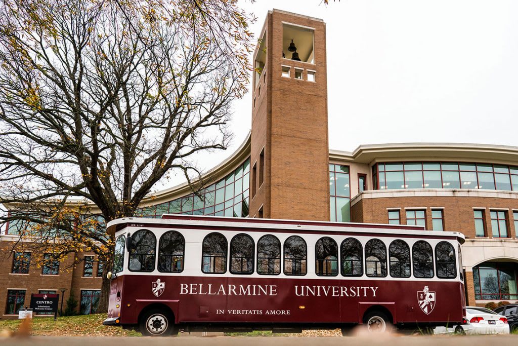 Bellarmine University trolly bus