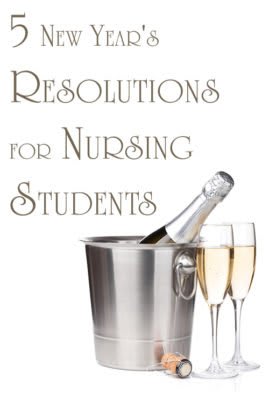 New Year's Resolutions for Nursing Students