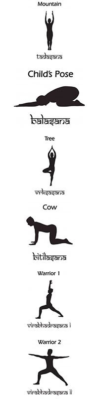 Yoga poses