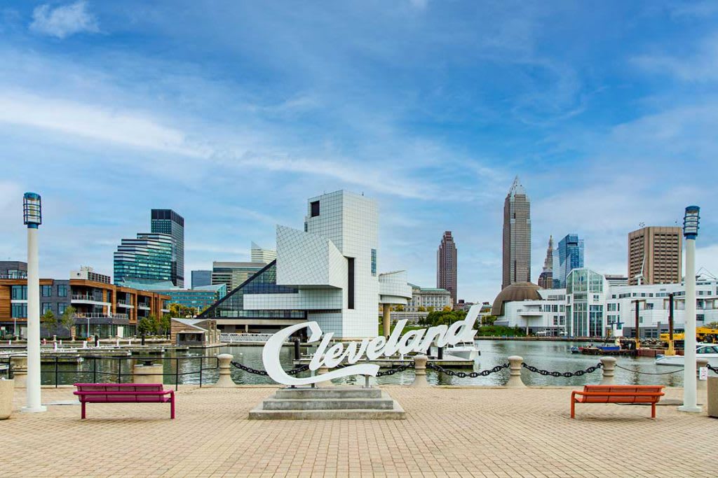outside view of Cleveland, Ohio