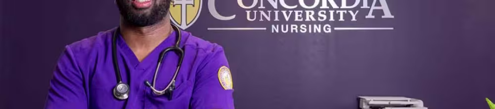 CTX nursing student standing in lobby