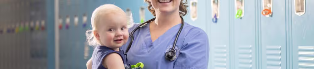 NDMU nursing student