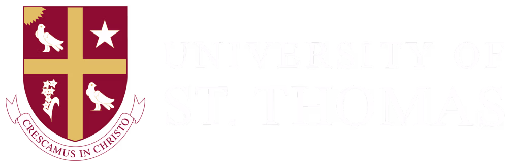 St. Thomas logo in footer