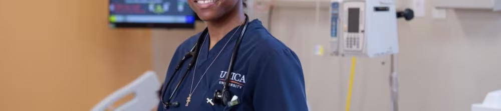 nursing student smiling