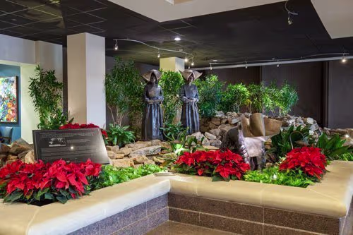 St. Vincent lobby