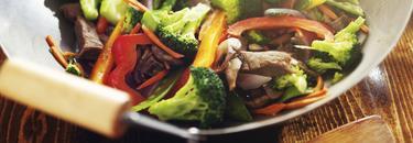 Stir Fry Flat Rice Noodles