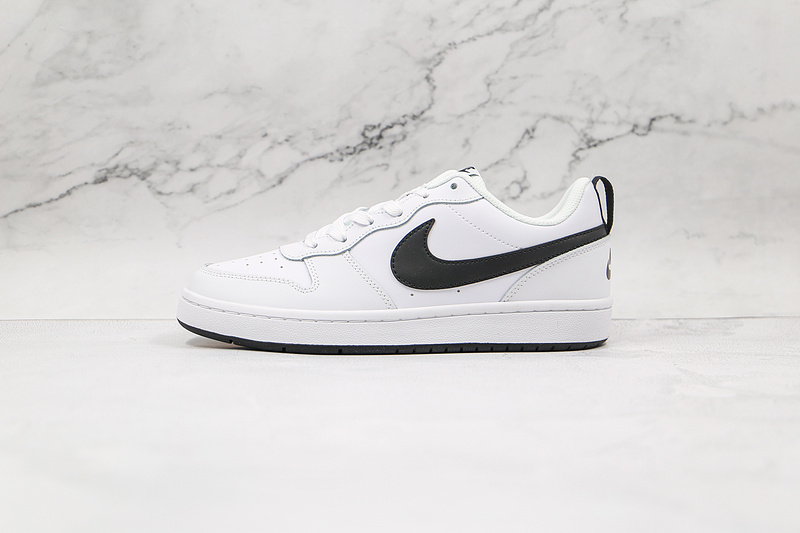 Nike court clearance borough white black