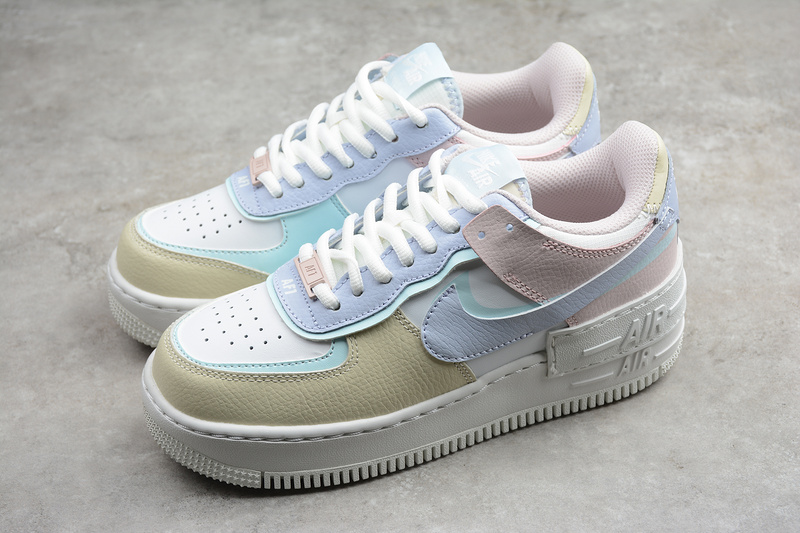 Nike Air Force 1 Shadow White Glacier Blue Ghost (W) - CI0919-106