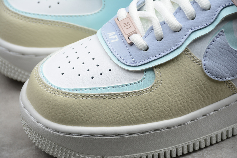 Nike Air Force 1 Shadow White Glacier Blue Ghost (W) - CI0919-106