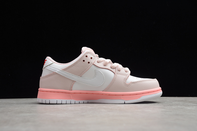 nike dunk sb low top elite pink white